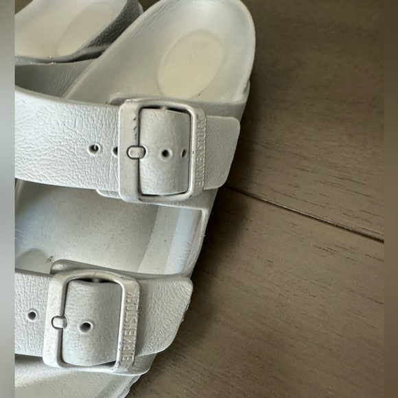 Birkenstock Arizona EVA silver size 8 excellent condition - Picture 4 of 7